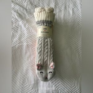 Brand New Slipper Socks 2-Pack Shoe Size 4-10